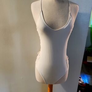 White One-Piece Swimsuit